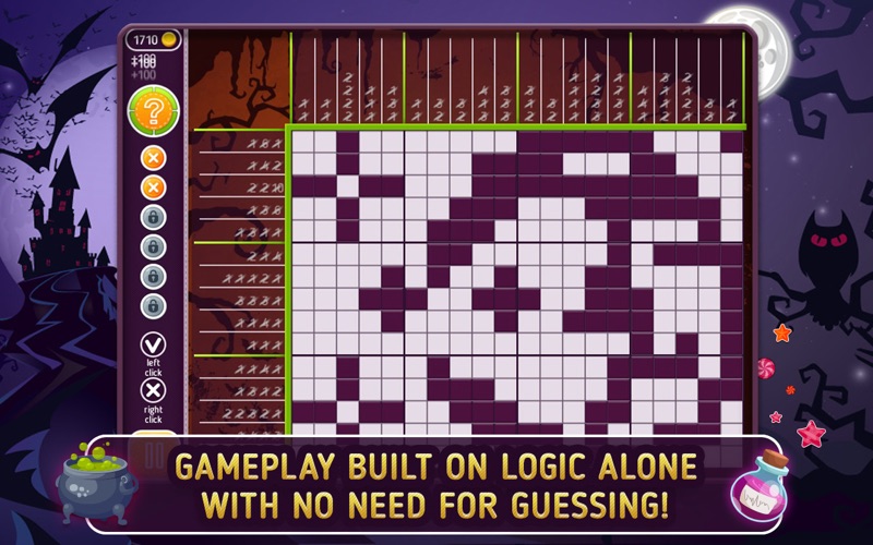 Screenshot #5 for Halloween Riddles Nonograms Free