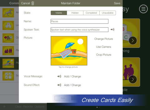 1 on 1: Communicate Easy - Autism App for iPad screenshot 3