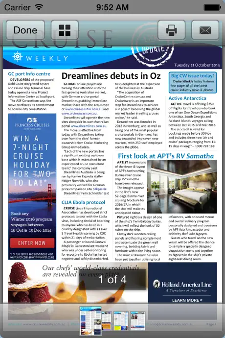 Cruise Weekly