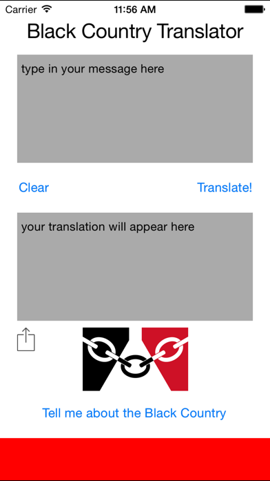 Screenshot #1 pour Bostin! - The Black Country Translator