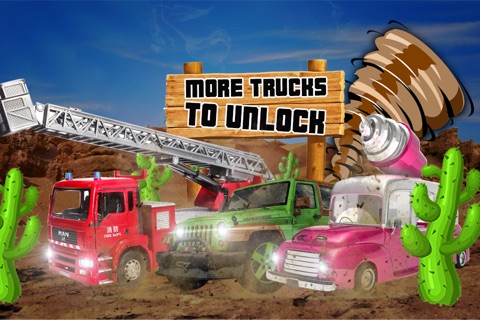 Truck Desert Traffic Rush screenshot 2