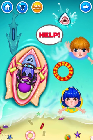 Crazy Lifeguard Hero - Kids Games screenshot 3