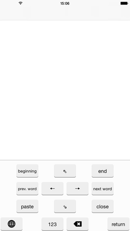 Cursor Keyboard