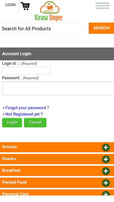 KiranaShopee Screenshot 2 - AppWisp.com KiranaShopee Screenshot 2 - AppWisp.com
