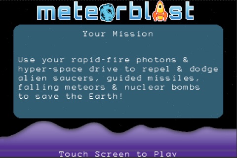 MeteorBlastr screenshot 3