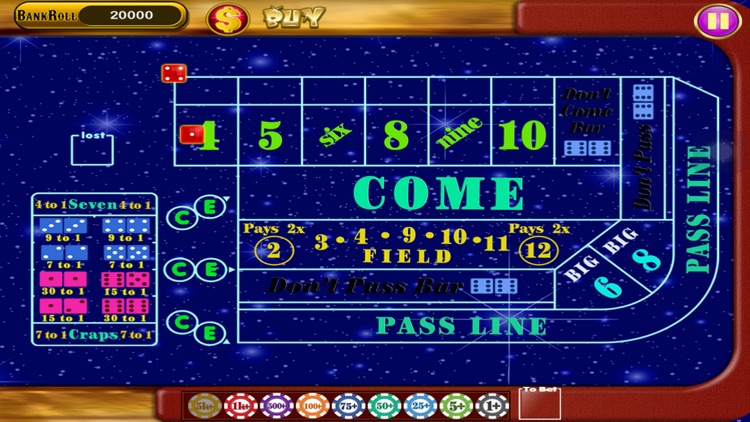 888 Fun Lucky New Years Craps Dice Games in Arena - Win & Play My-vegas Wonderland Casino Pro screenshot-4