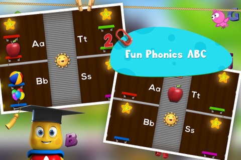 Phonic Trucks ABCD Alphabet : Consonant & Vowel Sounds Playtime for 1st Grade & Kindergarten FREE screenshot 4