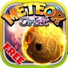 Meteor Orbit - A meteor is trapped inside a planet’s inner atmosphere and is trying to get out