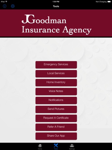 J Goodman Insurance Agency HD screenshot 2