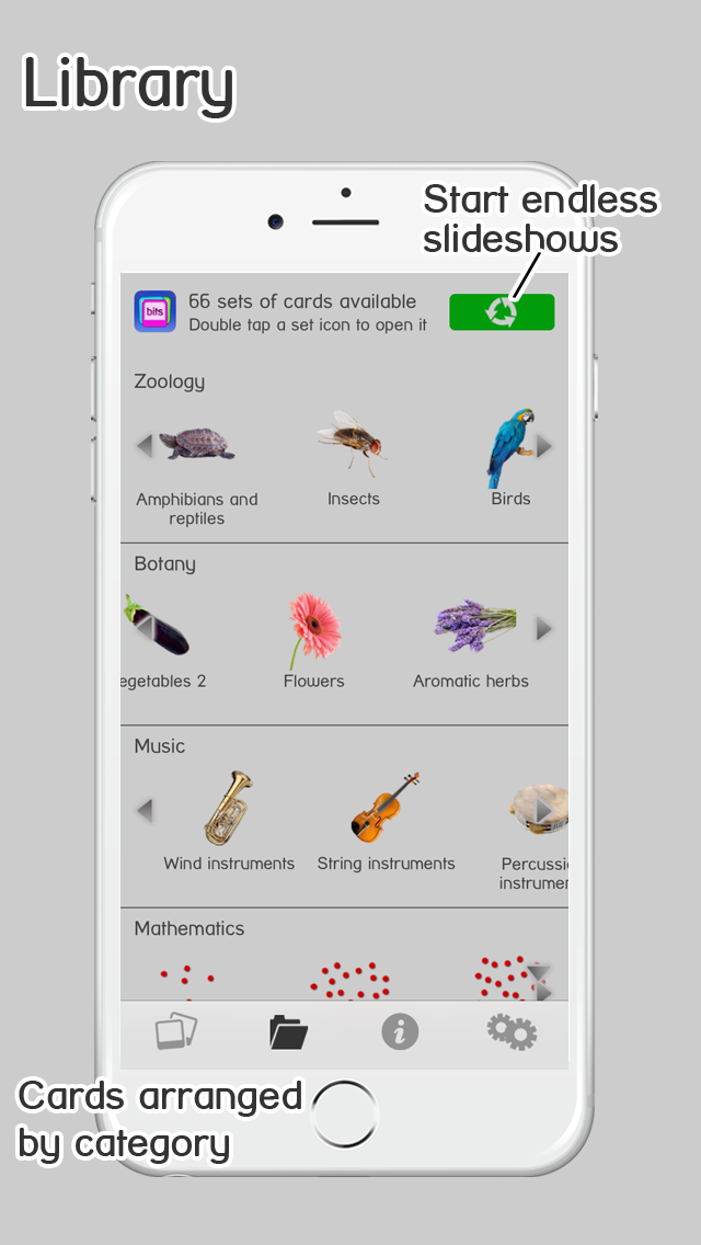 1,000 Cards - Early Stimulation for Children - SmartBits Screenshot