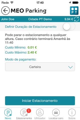 MEO Parking screenshot 4