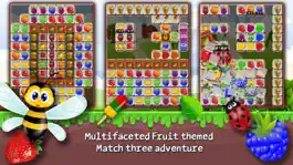 Game screenshot Fruit Drops 3 - Match three puzzle apk