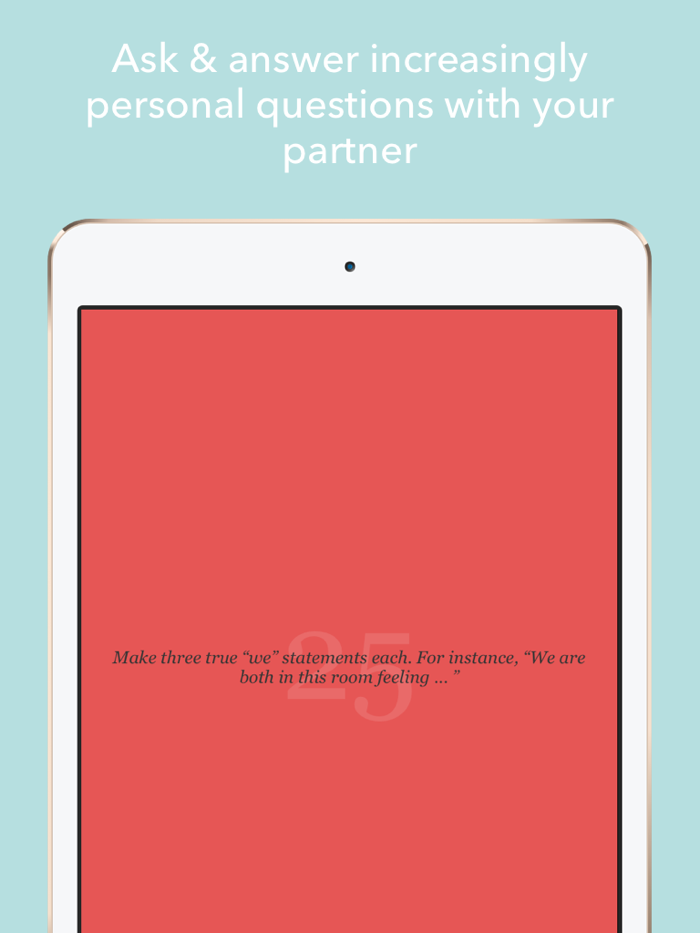 36 Questions To Fall In Love With Anyone