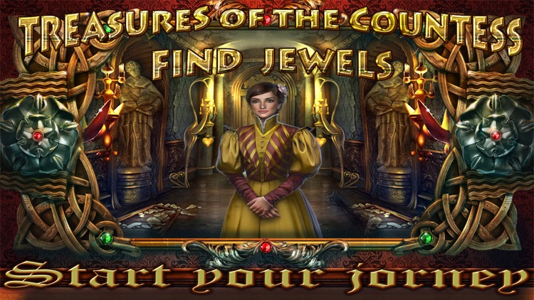 Hidden Object: Treasures Of The Countess Find Jewels Premium