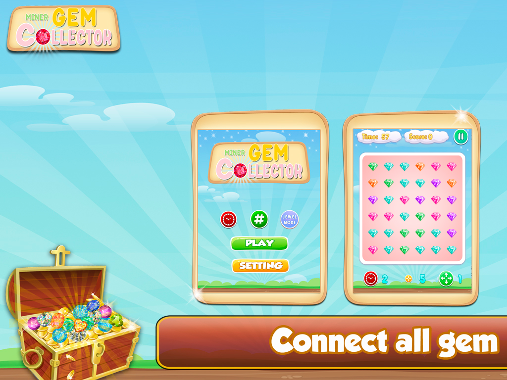 Miner Gem Collector 2015 - Jewel Crush Blitz Puzzle games screenshot 6