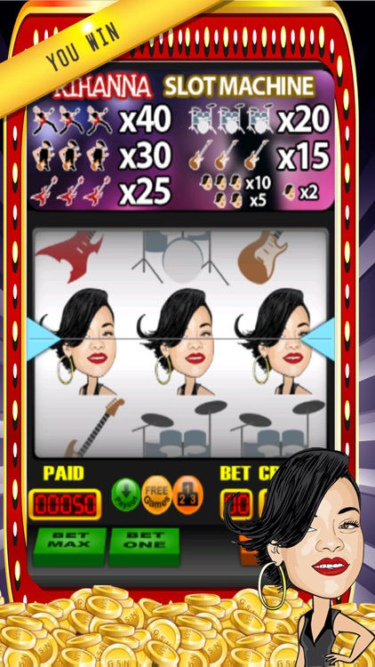 A+ Slots: Rihanna Edition - Slots Machine