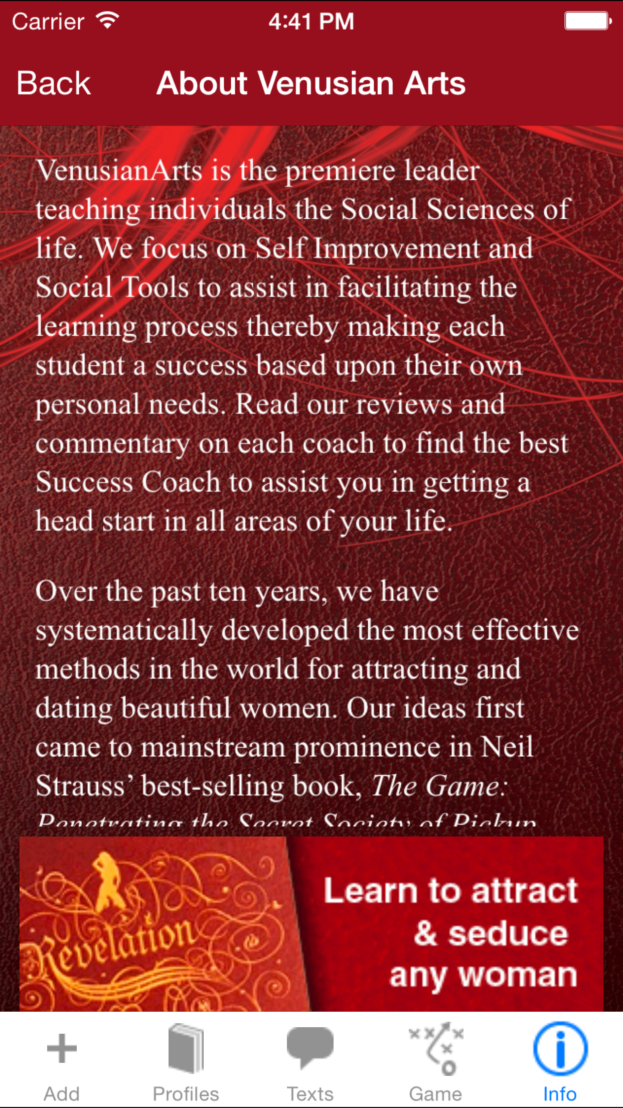 Venusian Arts Phone Game Tools screenshot 5
