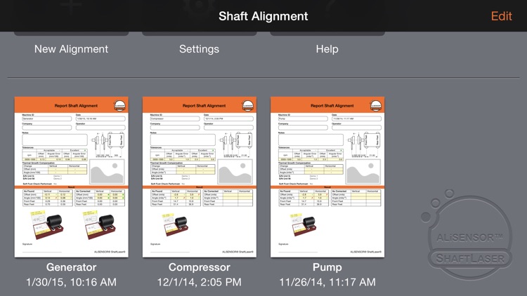 Shaft Alignment for ALiSENSOR® ShaftLaser®