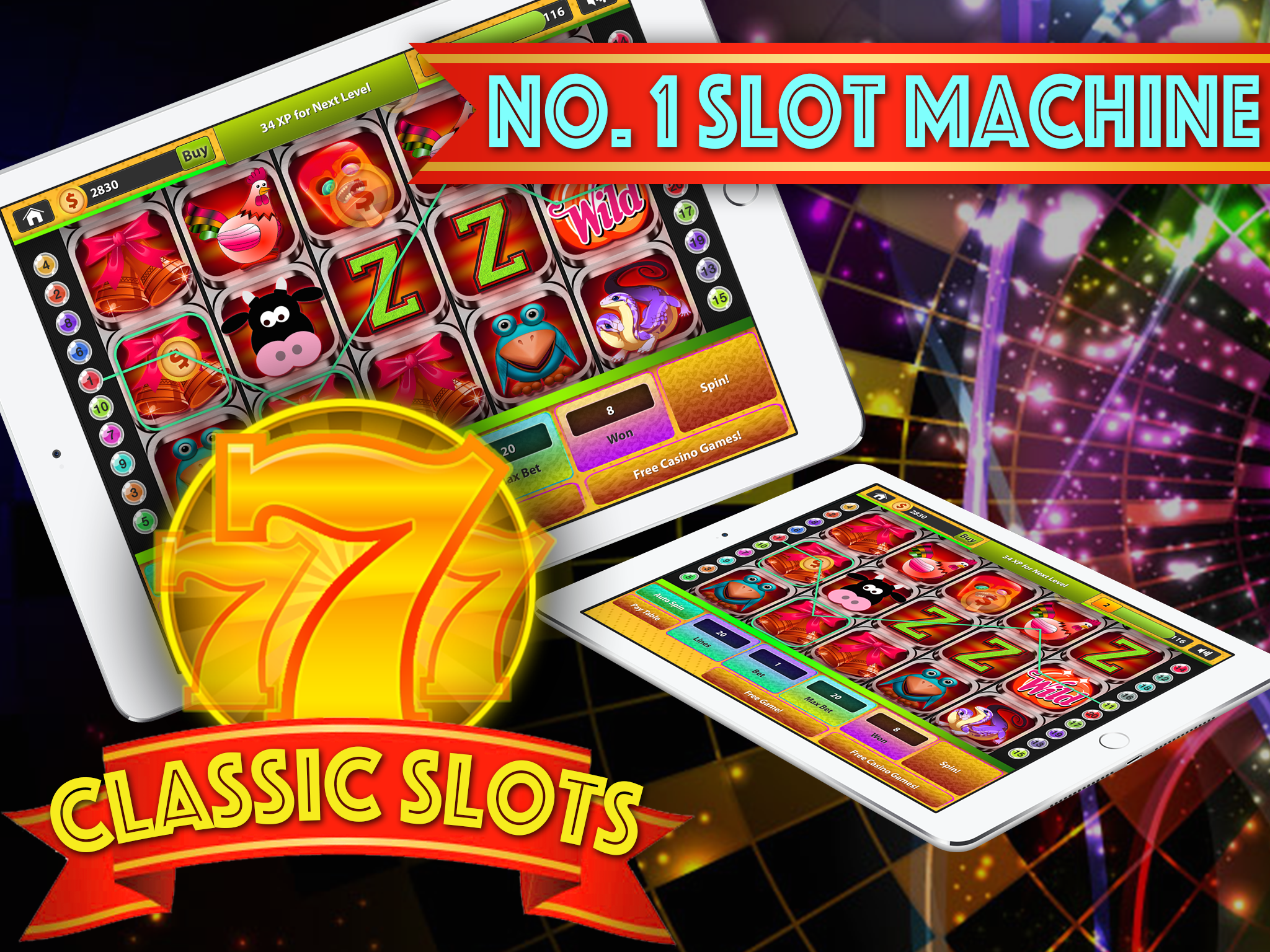 777 Classic Slots : Retro Slots Machine