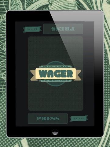 Wager: The Betting Game for Gambling with Friends iPad screenshot