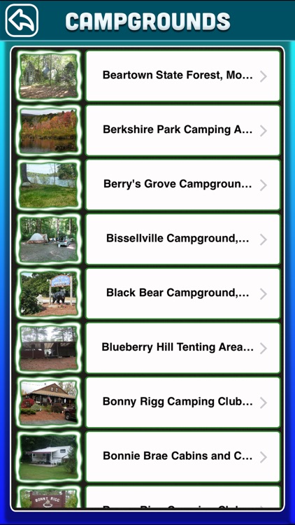 Massachusetts Campgrounds & RV Parks Offline Guide