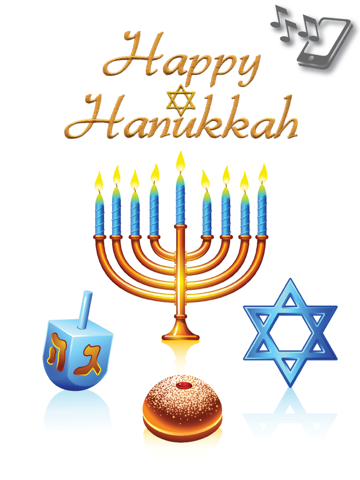 Happy Hanukkah Sounds Edition iPad screenshot