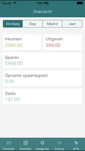 Mijn geld screenshot #2 for iPhone