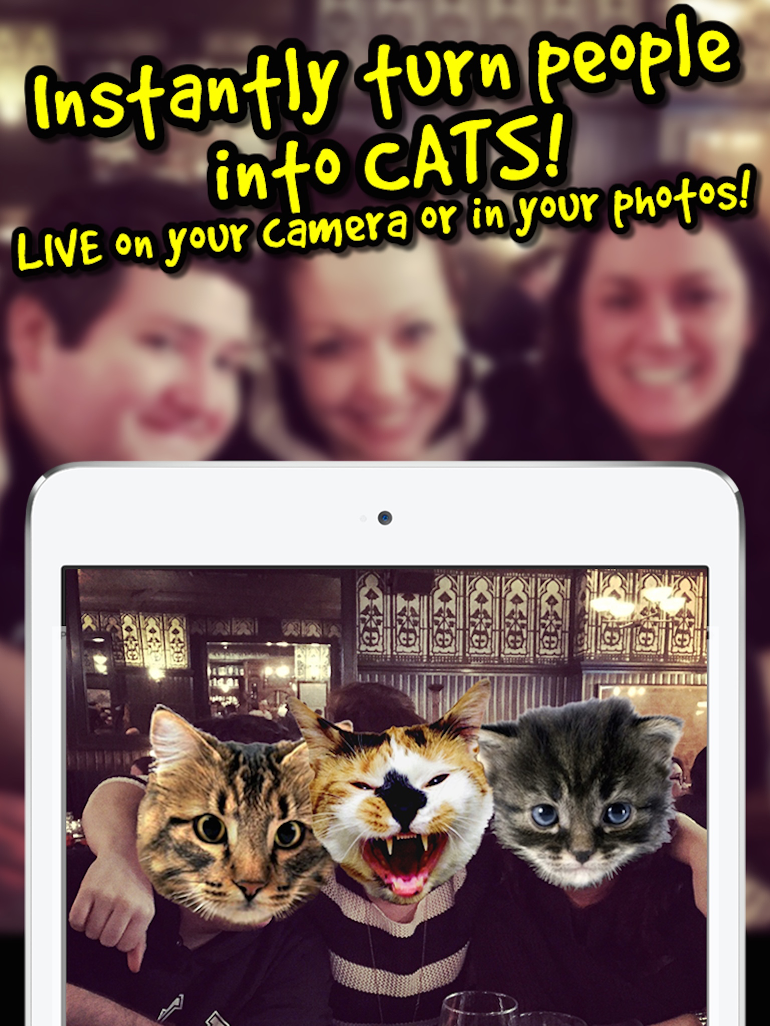 CATstagram! Turn people into CATS instantly and more!