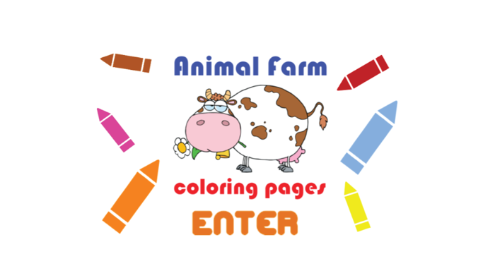 Animal farm coloring pages