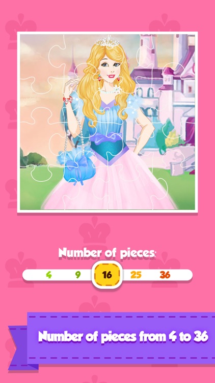 Jigsaw Puzzle: Royal Princess Girls - Kids Games
