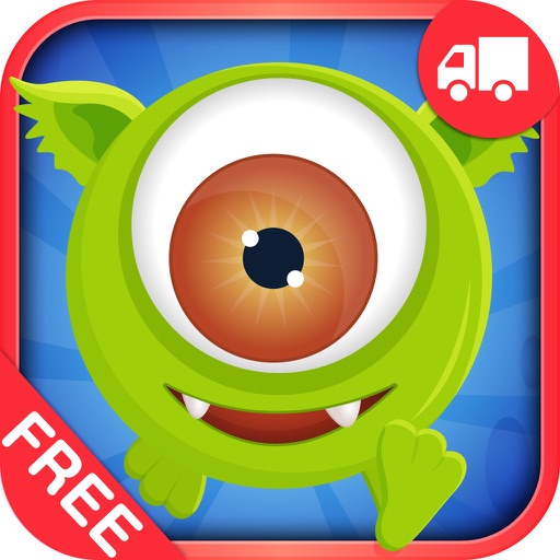 Crazy Monsters Activity Center Free - The Preschool Puzzles Learning Game for Toddlers and Kids iOS App