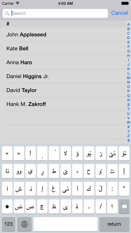 Kurdish keyboard for iOS Turbo