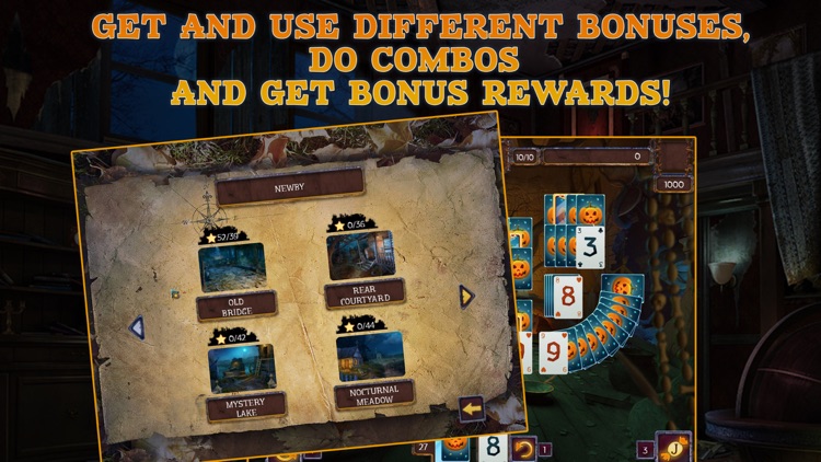 Solitaire Game.Halloween Free screenshot-3