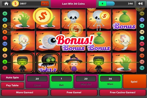 Zombie Slots - Las Vegas 777 Casino Game screenshot 2