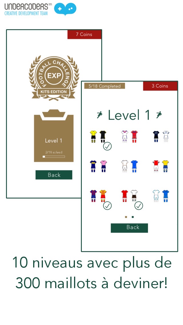 Screenshot #2 pour Expert Football Challenge: édition des maillots 2015