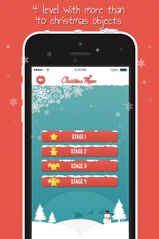 Christmas Memo - Memory Match screenshot 2