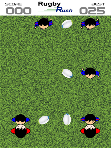 Rugby Rush app screenshot