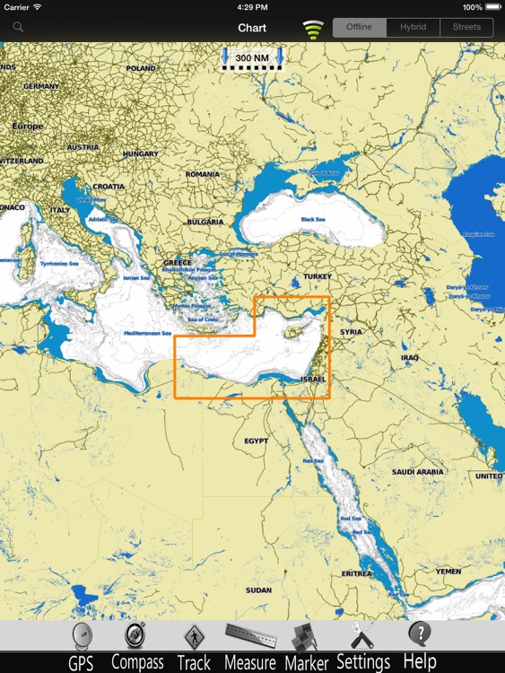 Mediterranean SE GPS Chart Pro screenshot-3