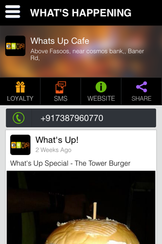 What's Up Cafe screenshot 2
