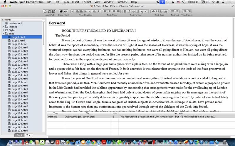 iWrite Epub Convert Chm thumbnail 3