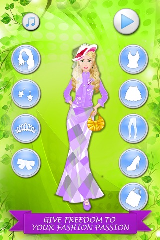 Classic Dress for School Girl - Makeover Game for Girls and Kids screenshot 3