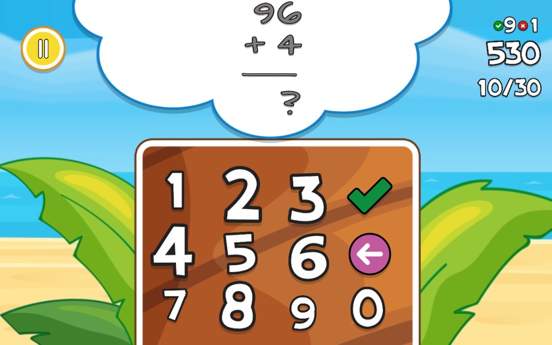 Screenshot #2 pour MEGA Addition 1-100 LITE