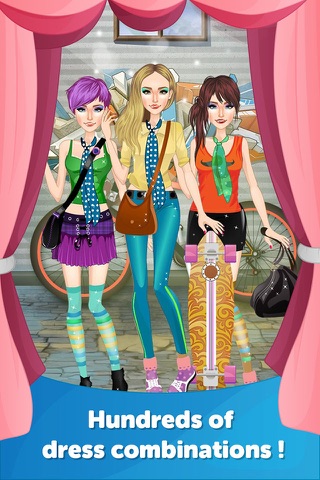 Hipster Dress Up - Fun Doll Makeover Game screenshot 3
