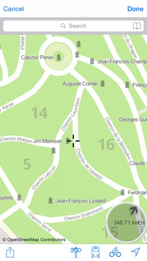 Père Lachaise Cemetery : Interactive Map(圖2)-速報App