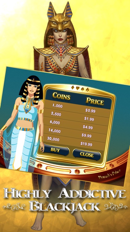 Pharaoh's Blackjack Maze - Play 21 In The Egypt Casino