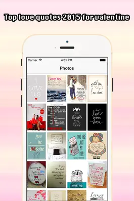 Game screenshot Valentine Love Quotes 2015 mod apk