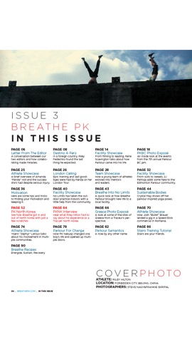 Breathe Parkour Magazine about world’s fastest growing extreme sportのおすすめ画像2
