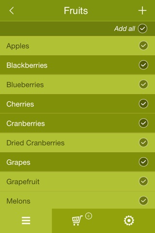 Healthy Kidneys Grocery List screenshot 3