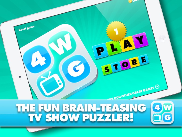 4 Word TV Game HD - Find the link and guess the TV show screenshot-4