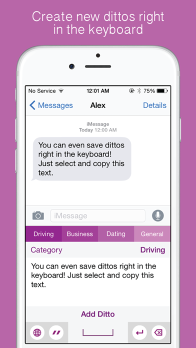 Screenshot #2 pour Ditto Keyboard